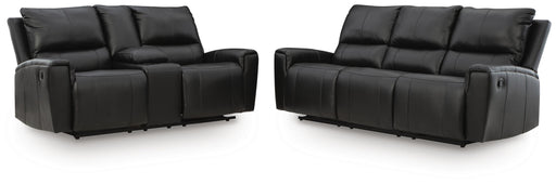 Glossmore Reclining Package - MI Hometown Furnishings (MI)*