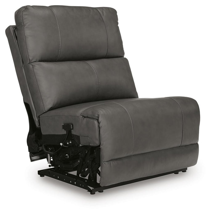 Bleckley Power Reclining Sectional - MI Hometown Furnishings (MI)*
