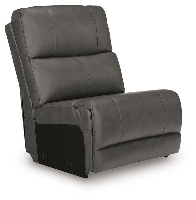 Bleckley Power Reclining Sectional - MI Hometown Furnishings (MI)*