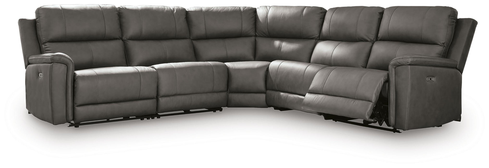 Bleckley Power Reclining Sectional - MI Hometown Furnishings (MI)*