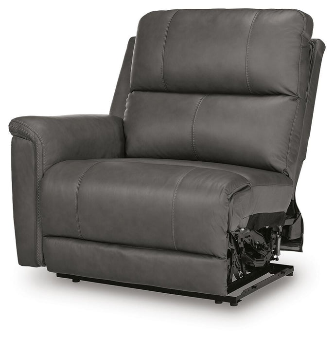 Bleckley Power Reclining Sectional - MI Hometown Furnishings (MI)*