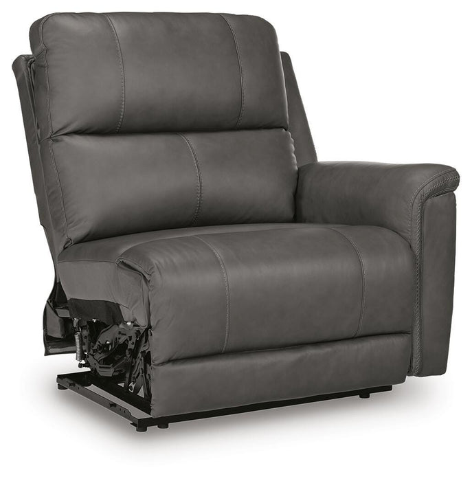 Bleckley Power Reclining Sectional - MI Hometown Furnishings (MI)*