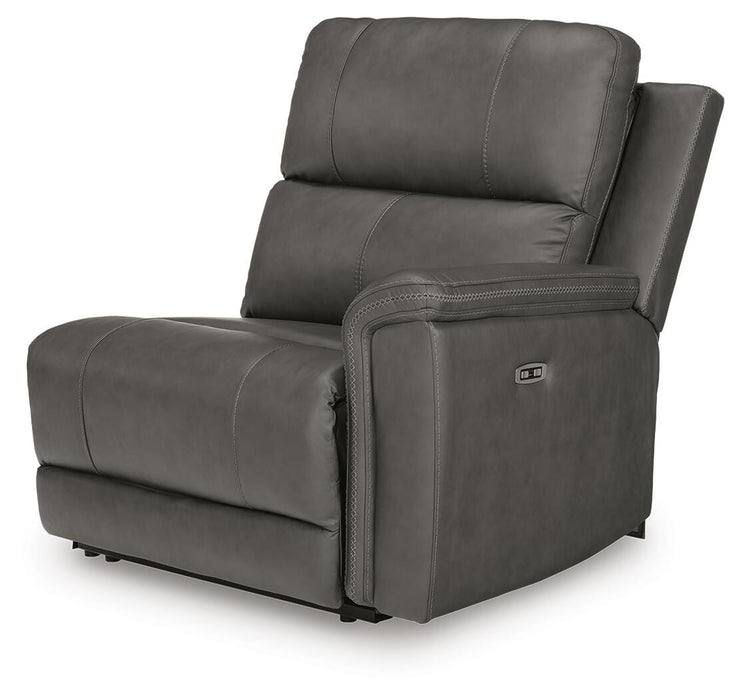 Bleckley Power Reclining Sectional - MI Hometown Furnishings (MI)*