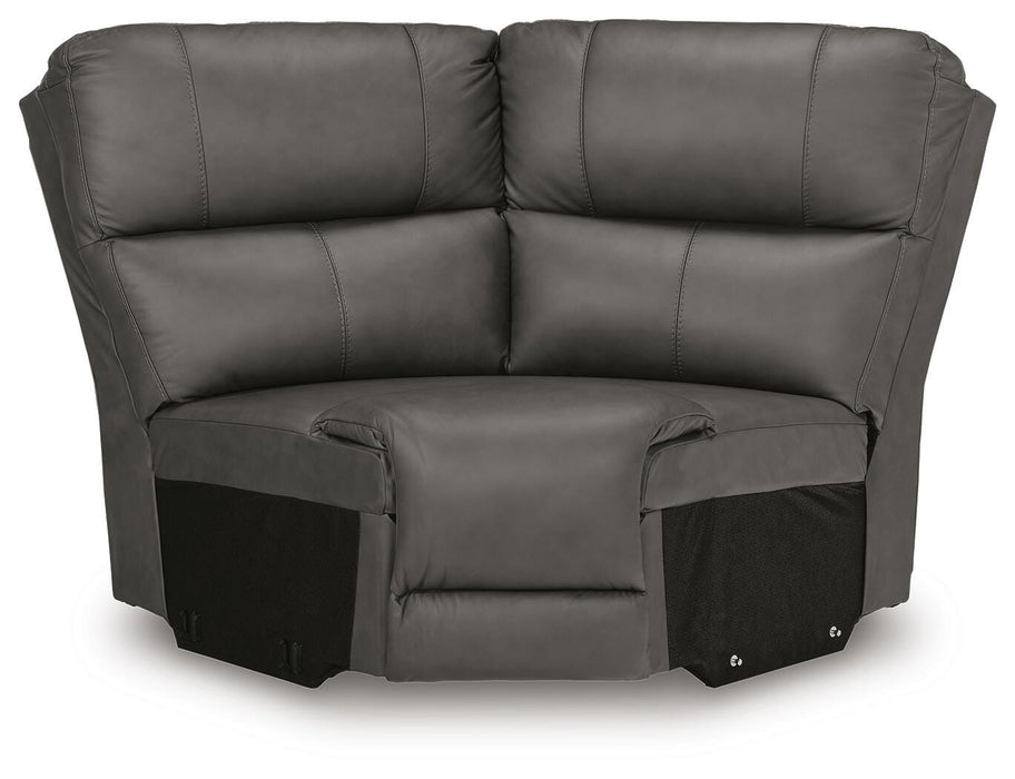 Bleckley Power Reclining Sectional - MI Hometown Furnishings (MI)*