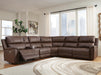 Bleckley Power Reclining Sectional - MI Hometown Furnishings (MI)*