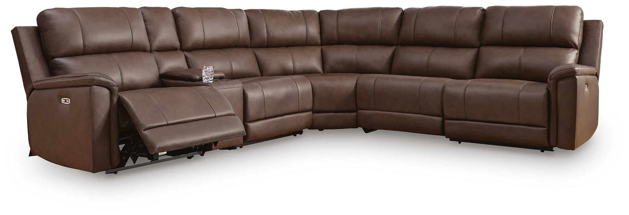 Bleckley Power Reclining Sectional - MI Hometown Furnishings (MI)*