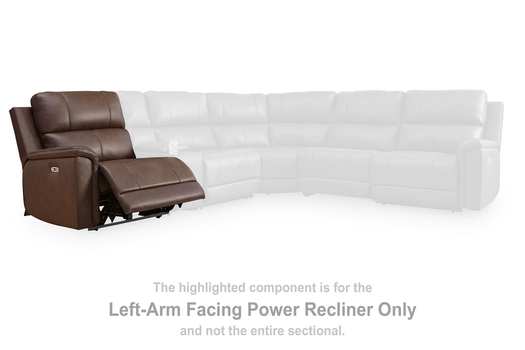 Bleckley Power Reclining Sectional - MI Hometown Furnishings (MI)*