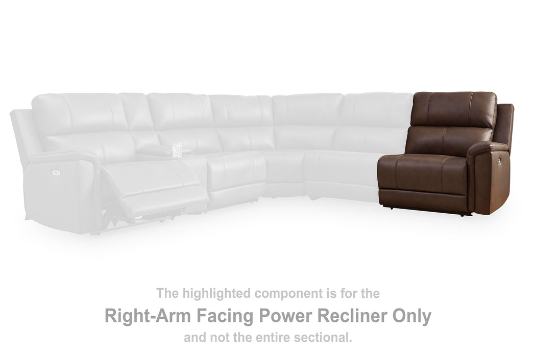 Bleckley Power Reclining Sectional - MI Hometown Furnishings (MI)*