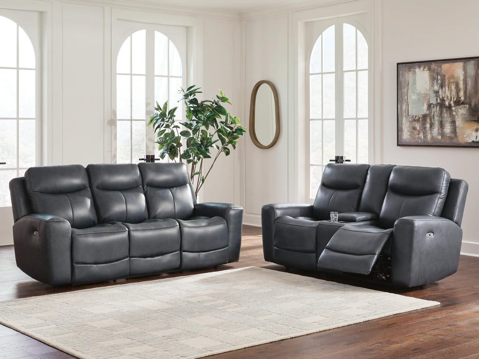 Bexhurst Reclining Living Room Set - MI Hometown Furnishings (MI)*