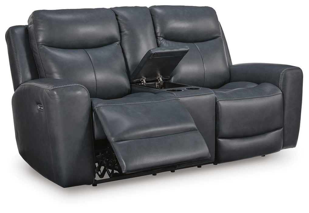 Next Move Power Reclining Loveseat - MI Hometown Furnishings (MI)*