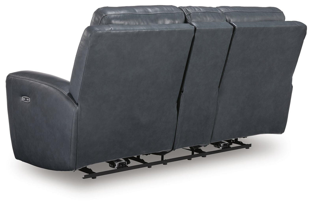 Next Move Power Reclining Loveseat - MI Hometown Furnishings (MI)*