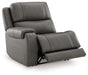 5Z - Pittson Power Sectional Reclining Sofa - MI Hometown Furnishings (MI)*