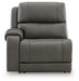 5Z - Pittson Power Sectional Reclining Sofa - MI Hometown Furnishings (MI)*