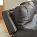 5Z - Pittson Power Reclining Sectional Loveseat with Console - MI Hometown Furnishings (MI)*