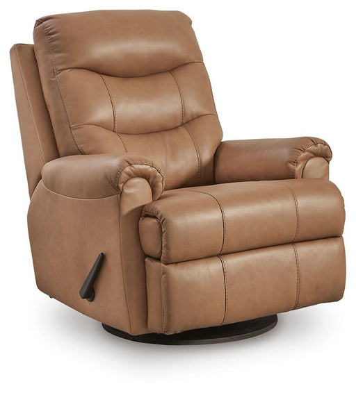 Flynwood Swivel Glider Recliner - MI Hometown Furnishings (MI)*