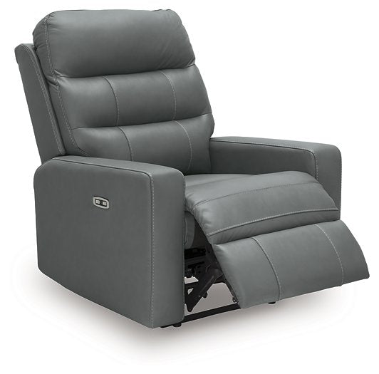 Pennacle Pier Power Recliner - MI Hometown Furnishings (MI)*