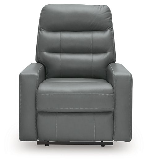 Pennacle Pier Power Recliner - MI Hometown Furnishings (MI)*