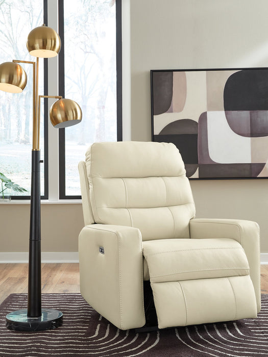 Pennacle Pier Power Recliner - MI Hometown Furnishings (MI)*
