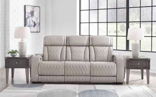 Boyington Power Reclining Sofa - MI Hometown Furnishings (MI)*