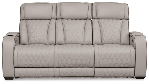Boyington Power Reclining Sofa - MI Hometown Furnishings (MI)*