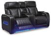 Boyington Power Reclining Loveseat with Console - MI Hometown Furnishings (MI)*