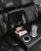 Boyington Power Reclining Loveseat with Console - MI Hometown Furnishings (MI)*