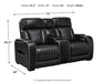 Boyington Power Reclining Loveseat with Console - MI Hometown Furnishings (MI)*