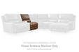 DeepWakes Power Reclining Sectional with Chaise - MI Hometown Furnishings (MI)*