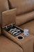 DeepWakes Reclining Sectional with Storage Console - MI Hometown Furnishings (MI)*