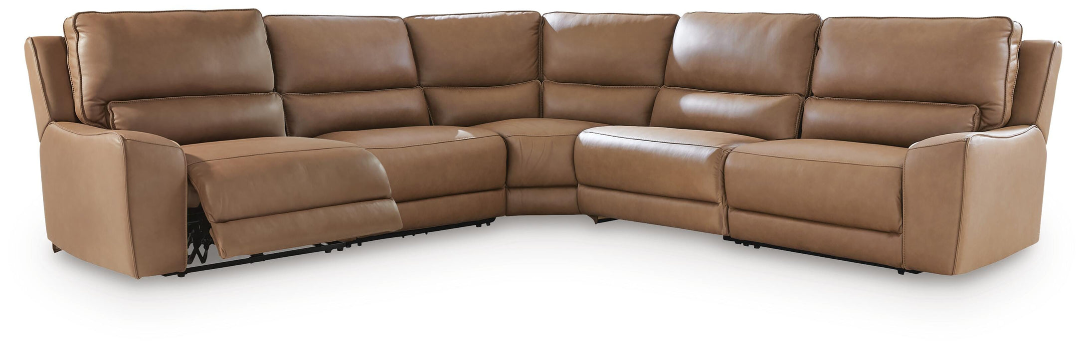 DeepWakes Power Reclining Sectional - MI Hometown Furnishings (MI)*