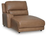 DeepWakes Power Reclining Sectional with Chaise - MI Hometown Furnishings (MI)*