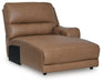 DeepWakes Power Reclining Sectional with Chaise - MI Hometown Furnishings (MI)*