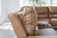 DeepWakes Reclining Sectional with Storage Console - MI Hometown Furnishings (MI)*