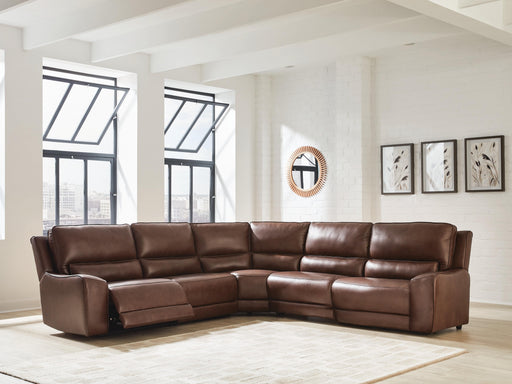 DeepWakes Power Reclining Sectional - MI Hometown Furnishings (MI)*