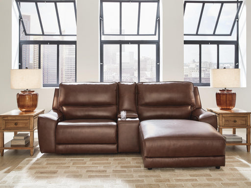 DeepWakes Power Reclining Sectional with Chaise - MI Hometown Furnishings (MI)*