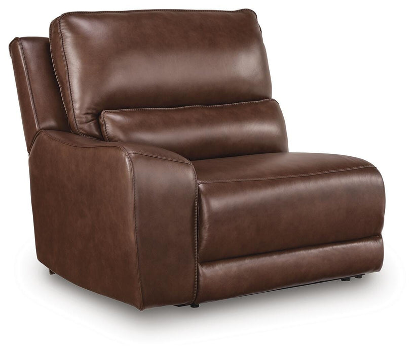 DeepWakes Power Reclining Sectional with Chaise - MI Hometown Furnishings (MI)*