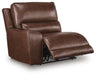 DeepWakes Reclining Sectional with Storage Console - MI Hometown Furnishings (MI)*