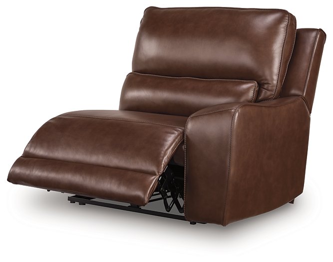 DeepWakes Power Reclining Sectional with Chaise - MI Hometown Furnishings (MI)*