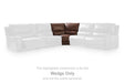 DeepWakes Power Reclining Sectional with Chaise - MI Hometown Furnishings (MI)*