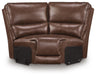 DeepWakes Reclining Sectional with Storage Console - MI Hometown Furnishings (MI)*
