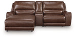DeepWakes Power Reclining Sectional with Chaise - MI Hometown Furnishings (MI)*