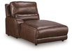 DeepWakes Power Reclining Sectional with Chaise - MI Hometown Furnishings (MI)*