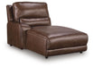 DeepWakes Reclining Sofa Chaise - MI Hometown Furnishings (MI)*