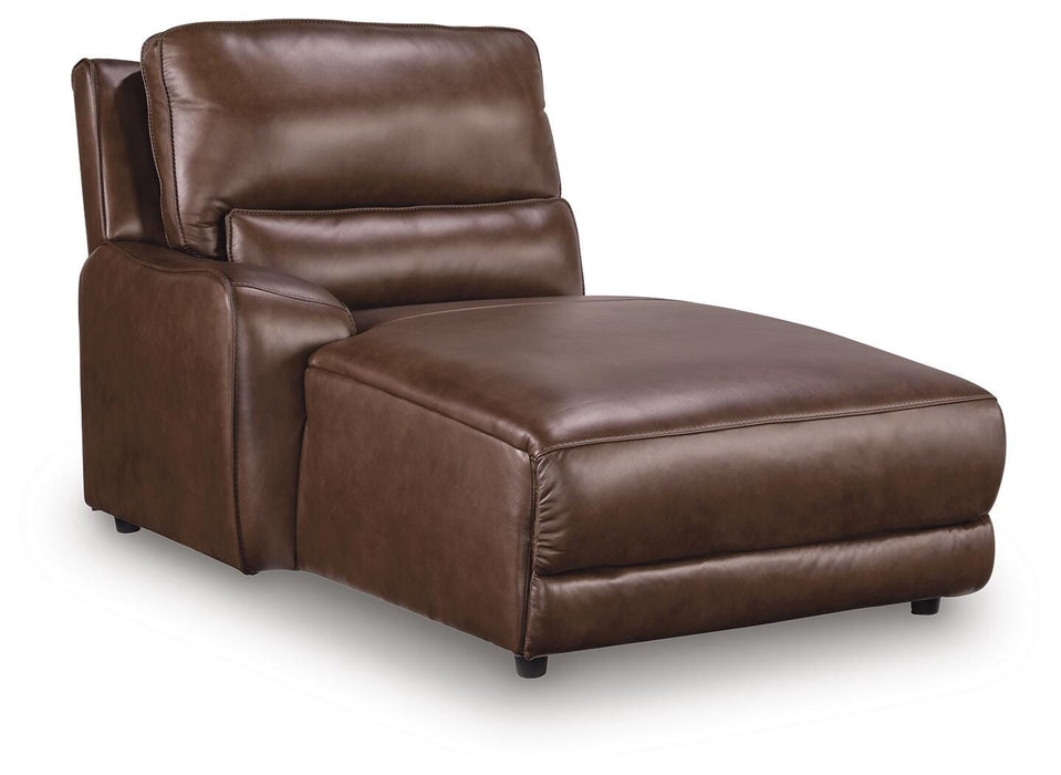 DeepWakes Reclining Sofa Chaise - MI Hometown Furnishings (MI)*