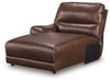 DeepWakes Reclining Sofa Chaise - MI Hometown Furnishings (MI)*