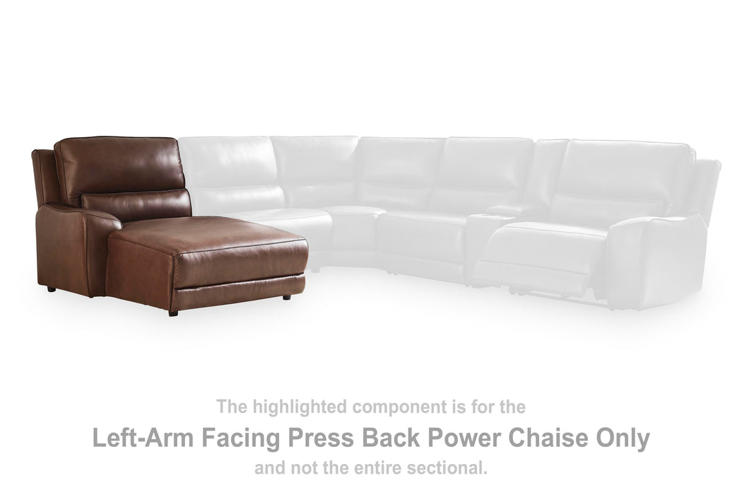 DeepWakes Reclining Sofa Chaise - MI Hometown Furnishings (MI)*