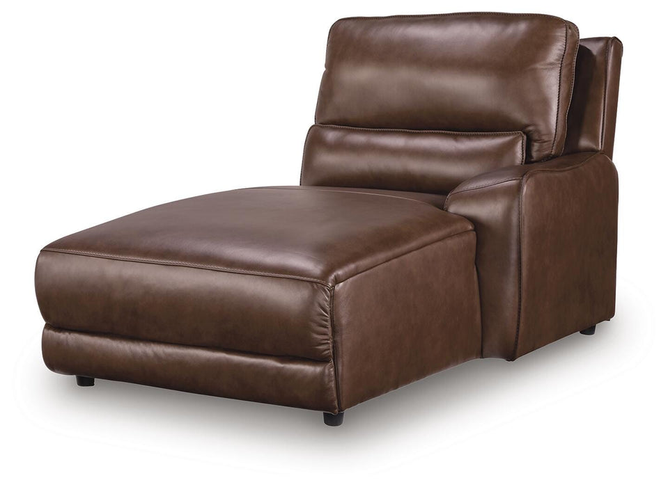 DeepWakes Reclining Sofa Chaise - MI Hometown Furnishings (MI)*