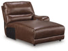 DeepWakes Reclining Sofa Chaise - MI Hometown Furnishings (MI)*