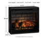 Entertainment Accessories Electric Infrared Fireplace Insert - MI Hometown Furnishings (MI)*