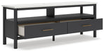 Cadmori 72" TV Stand - MI Hometown Furnishings (MI)*